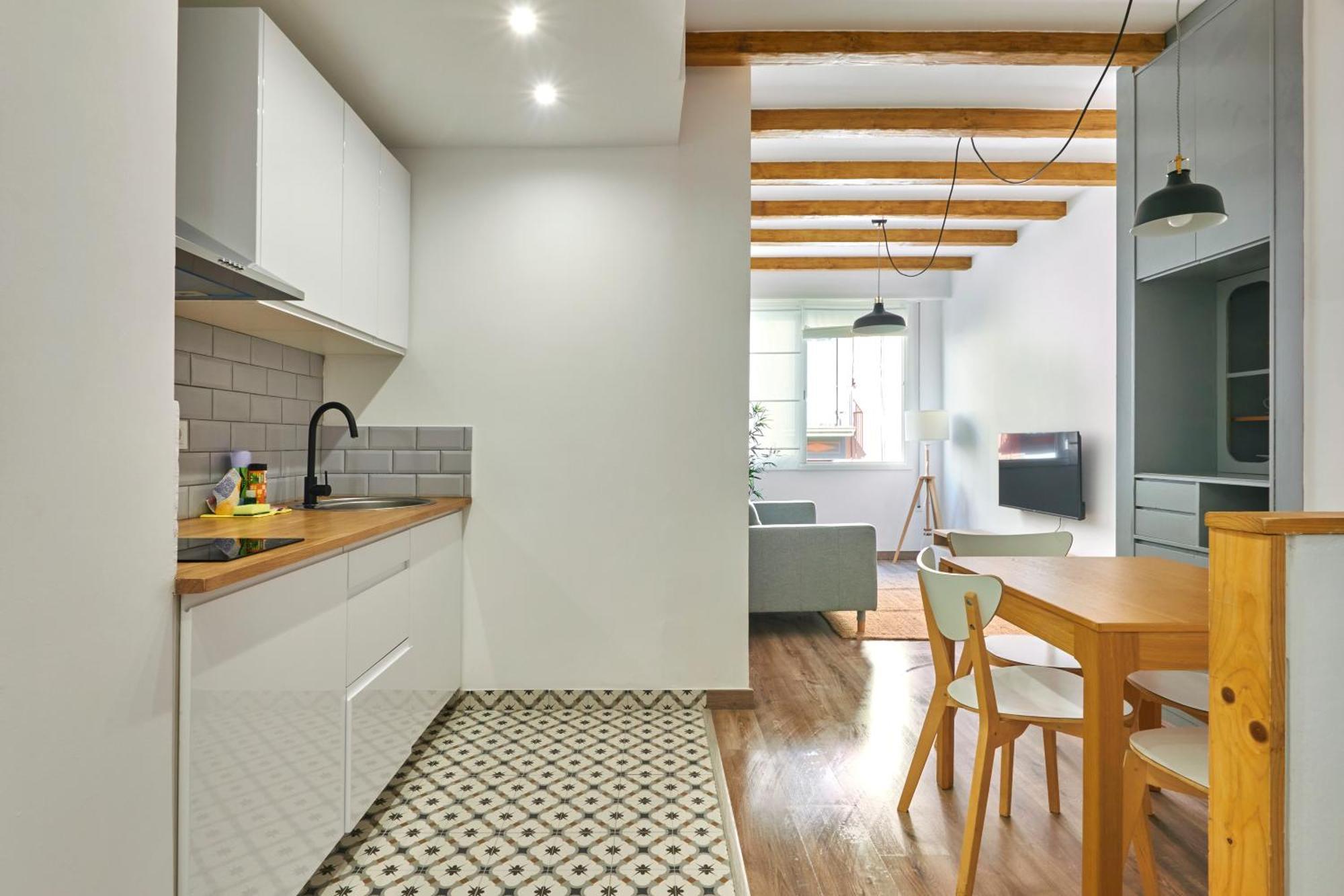 Ol Cute apartment in quiet Olivera st Barcelona Buitenkant foto