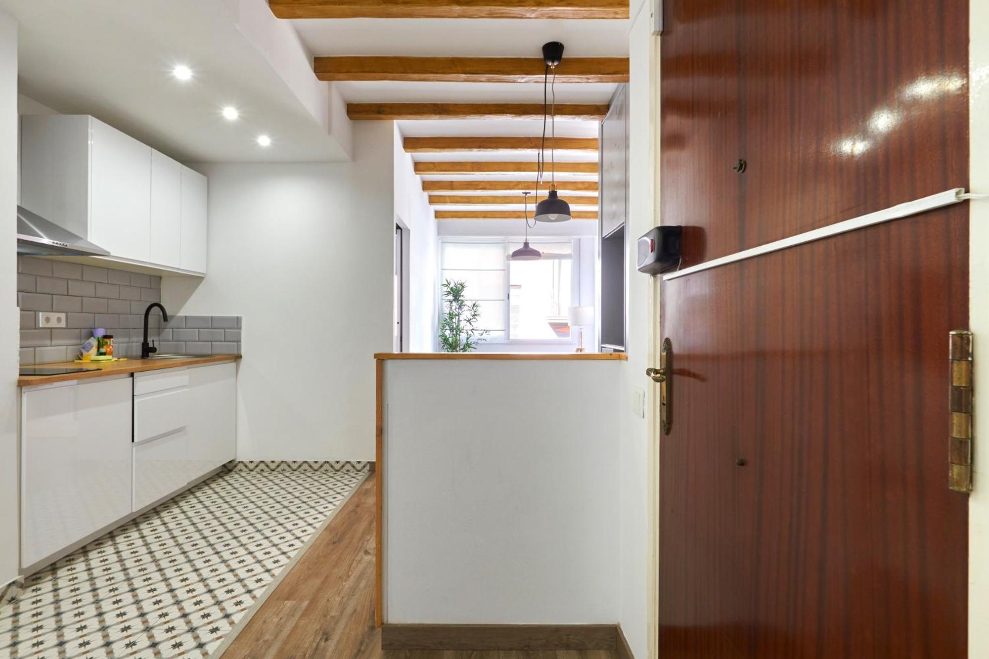 Ol Cute apartment in quiet Olivera st Barcelona Buitenkant foto