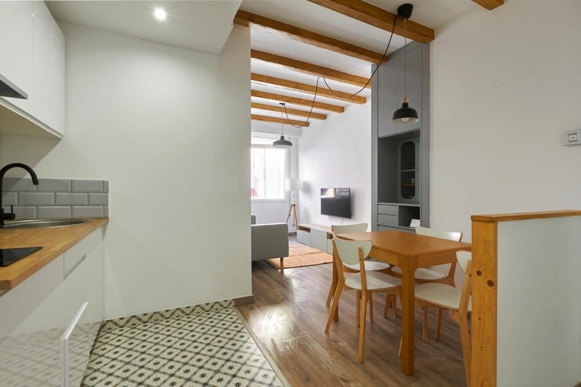 Ol Cute apartment in quiet Olivera st Barcelona Buitenkant foto