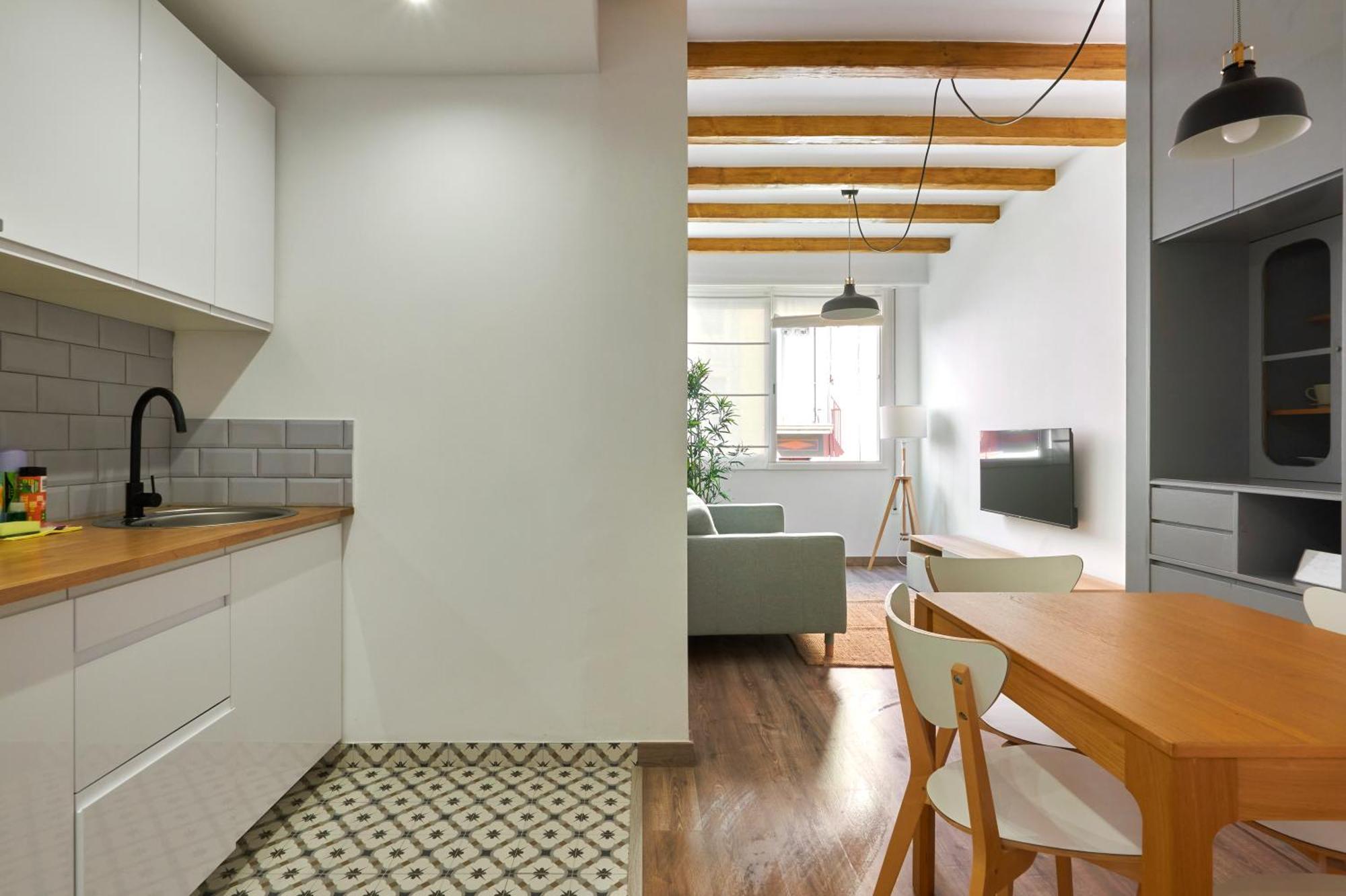 Ol Cute apartment in quiet Olivera st Barcelona Buitenkant foto